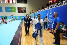 İslam Həmrəyliyi Oyunlarında daha bir azərbaycanlı taekvondoçu ilk qələbəsini qazanıb (FOTO/VİDEO)
