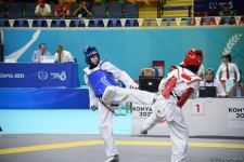 İslam Həmrəyliyi Oyunlarında daha bir azərbaycanlı taekvondoçu ilk qələbəsini qazanıb (FOTO/VİDEO)