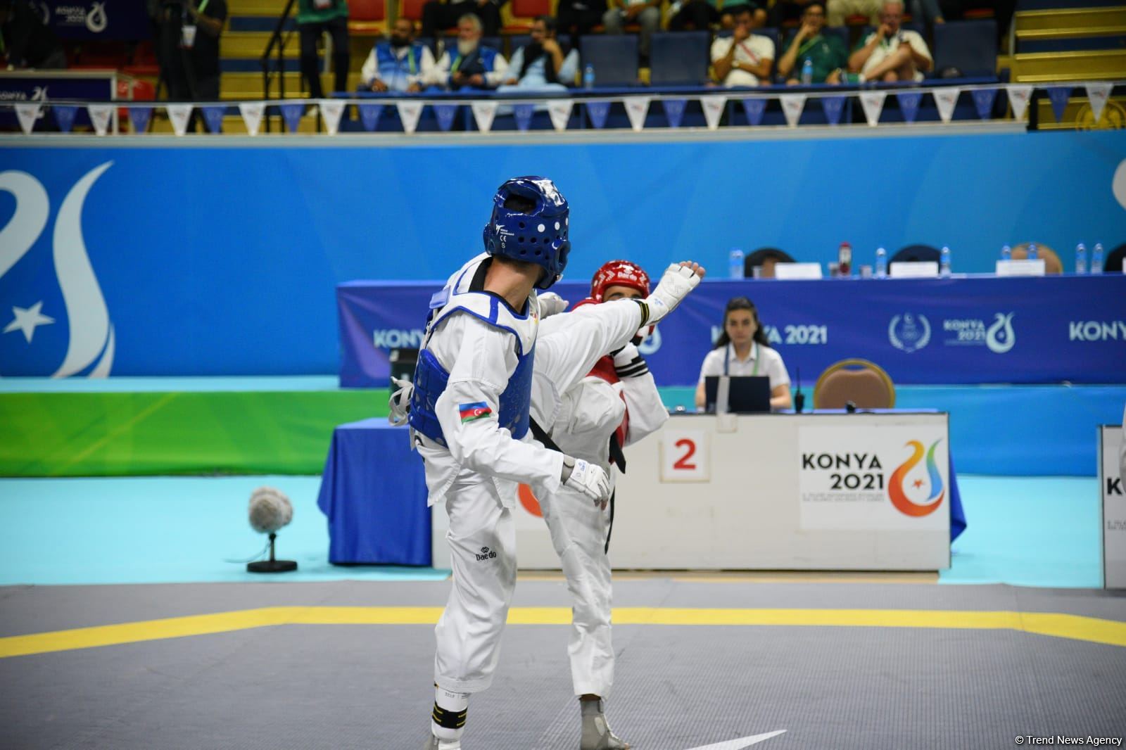 İslam Həmrəyliyi Oyunlarında daha bir azərbaycanlı taekvondoçu ilk qələbəsini qazanıb (FOTO/VİDEO)