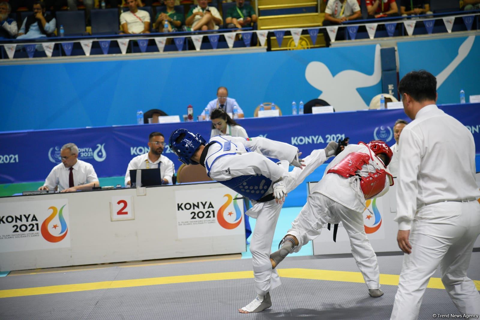 İslam Həmrəyliyi Oyunlarında daha bir azərbaycanlı taekvondoçu ilk qələbəsini qazanıb (FOTO/VİDEO)
