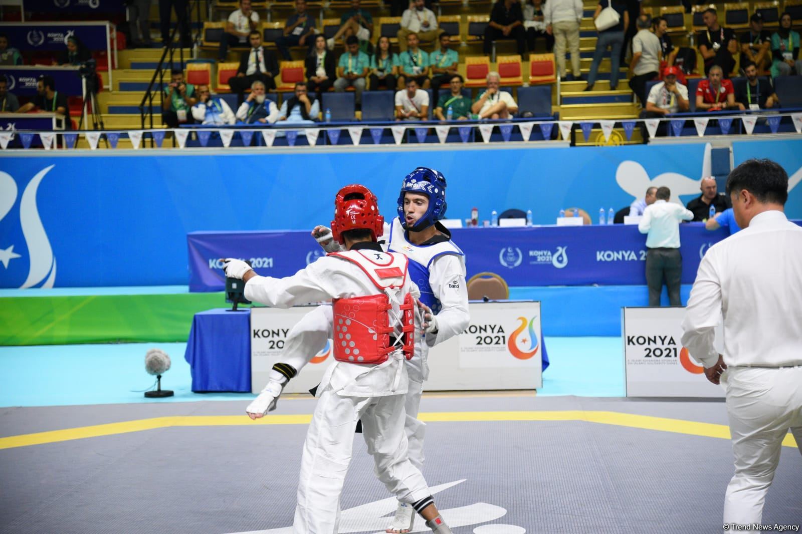 İslam Həmrəyliyi Oyunlarında daha bir azərbaycanlı taekvondoçu ilk qələbəsini qazanıb (FOTO/VİDEO)