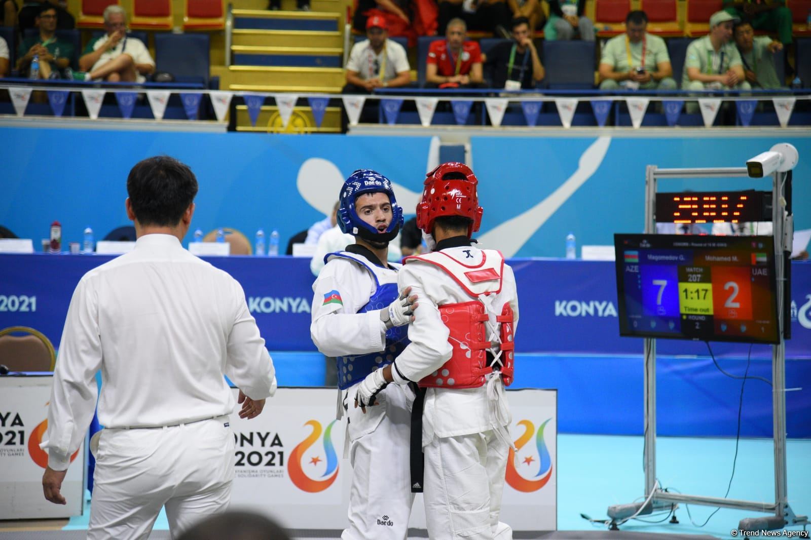 İslam Həmrəyliyi Oyunlarında daha bir azərbaycanlı taekvondoçu ilk qələbəsini qazanıb (FOTO/VİDEO)