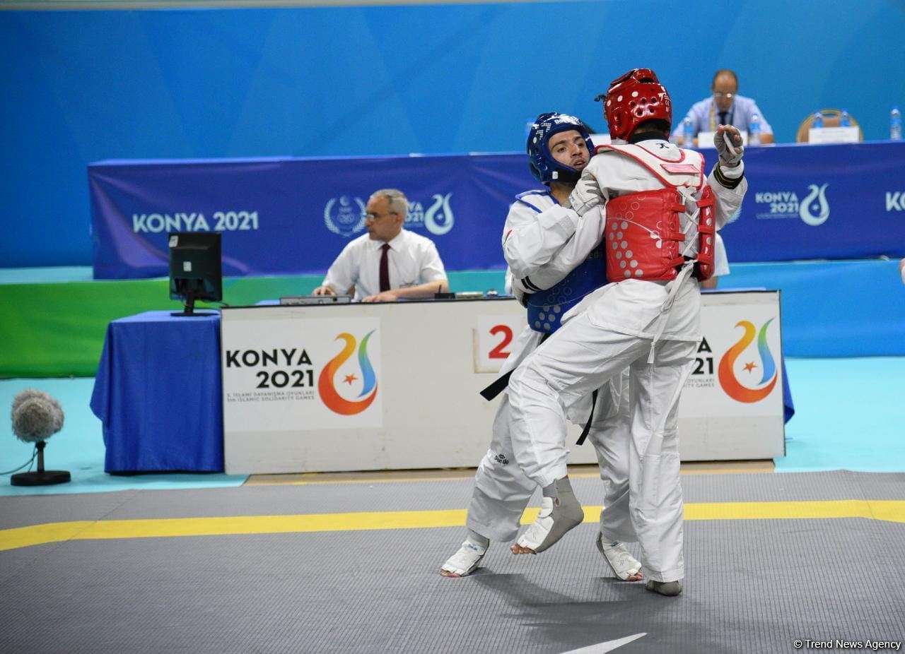İslam Həmrəyliyi Oyunlarında daha bir azərbaycanlı taekvondoçu ilk qələbəsini qazanıb (FOTO/VİDEO)