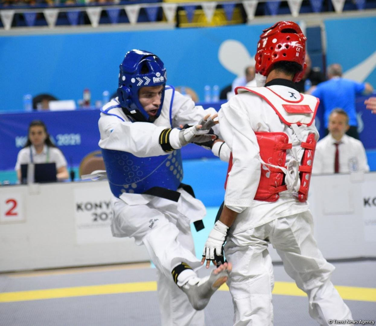 İslam Həmrəyliyi Oyunlarında daha bir azərbaycanlı taekvondoçu ilk qələbəsini qazanıb (FOTO/VİDEO)
