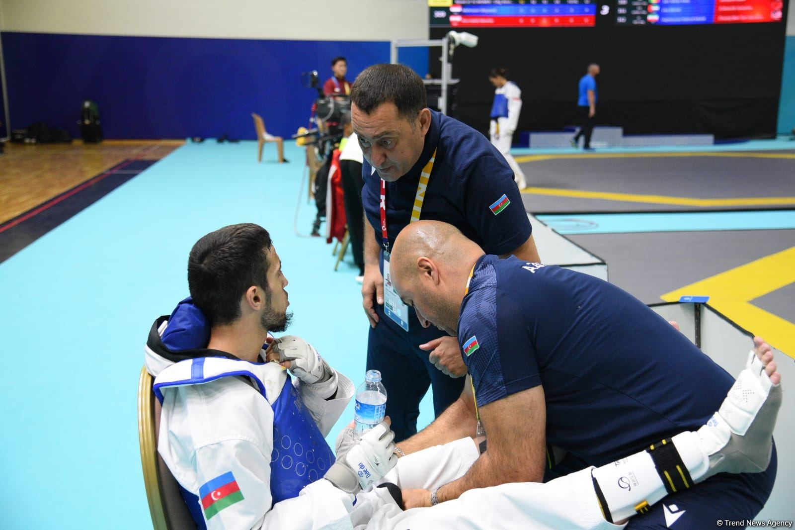 İslam Həmrəyliyi Oyunlarında daha bir azərbaycanlı taekvondoçu ilk qələbəsini qazanıb (FOTO/VİDEO)