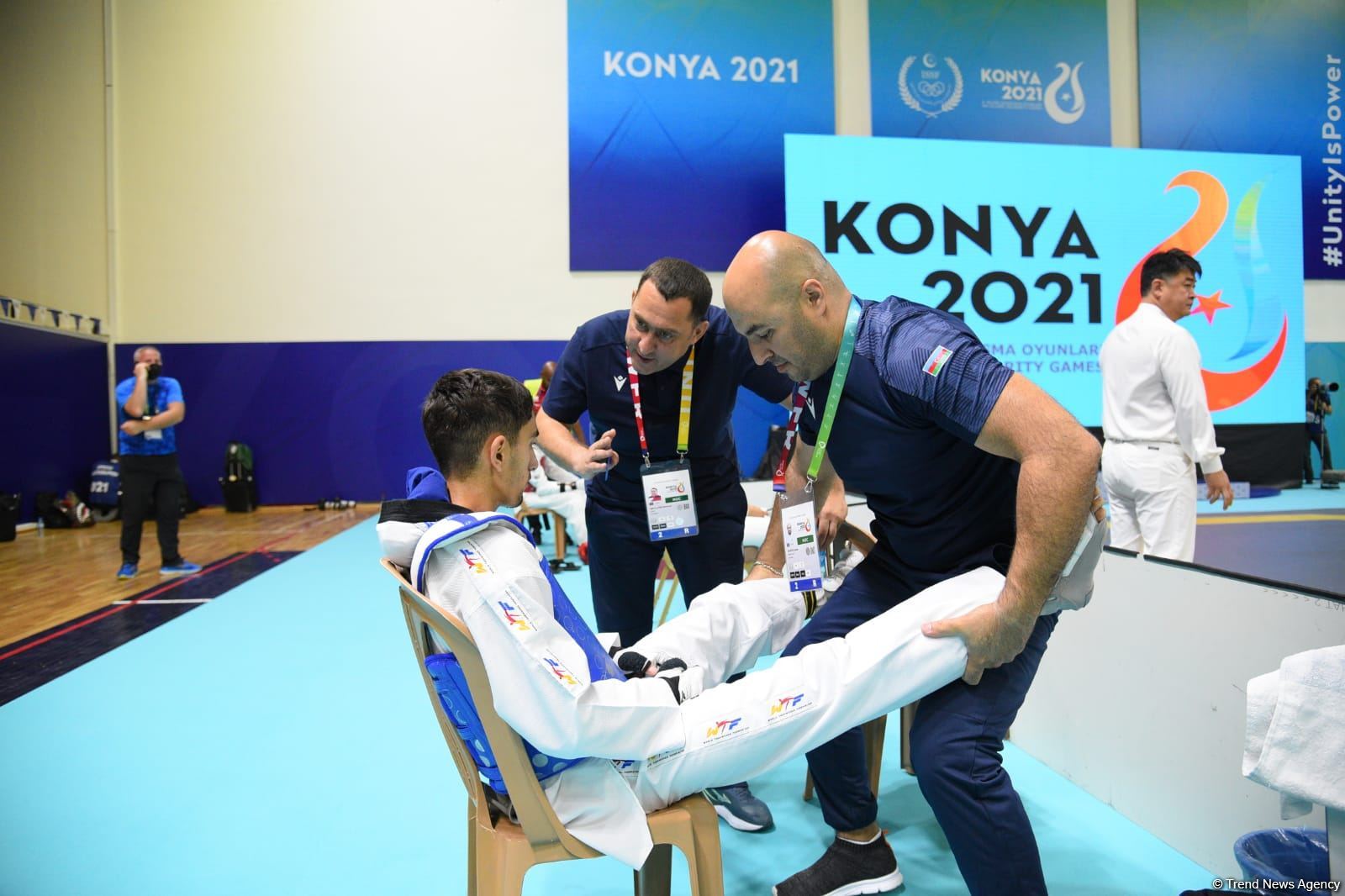 İslam Həmrəyliyi Oyunlarında daha bir azərbaycanlı taekvondoçu ilk qələbəsini qazanıb (FOTO/VİDEO)