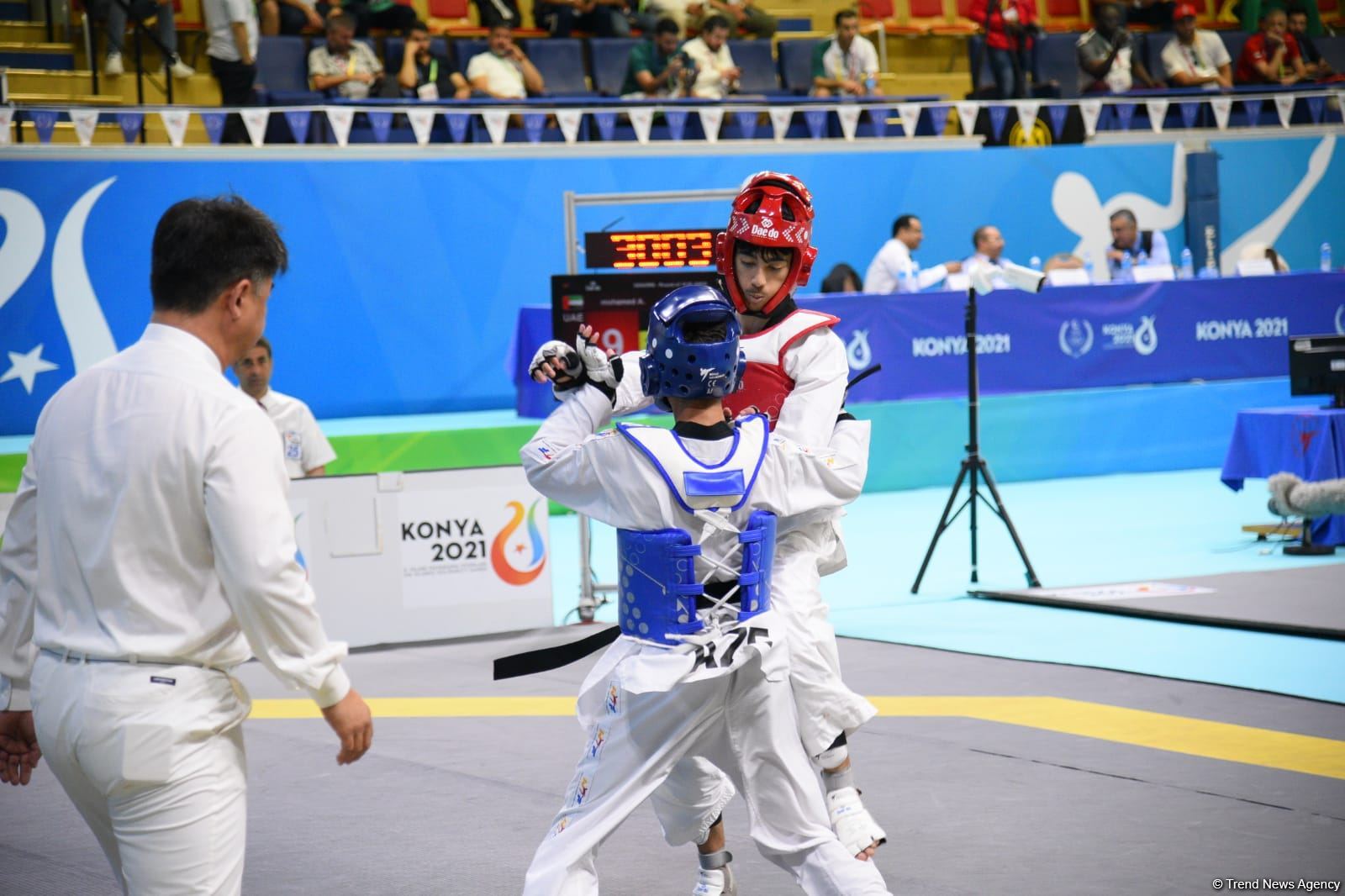 İslam Həmrəyliyi Oyunlarında daha bir azərbaycanlı taekvondoçu ilk qələbəsini qazanıb (FOTO/VİDEO)