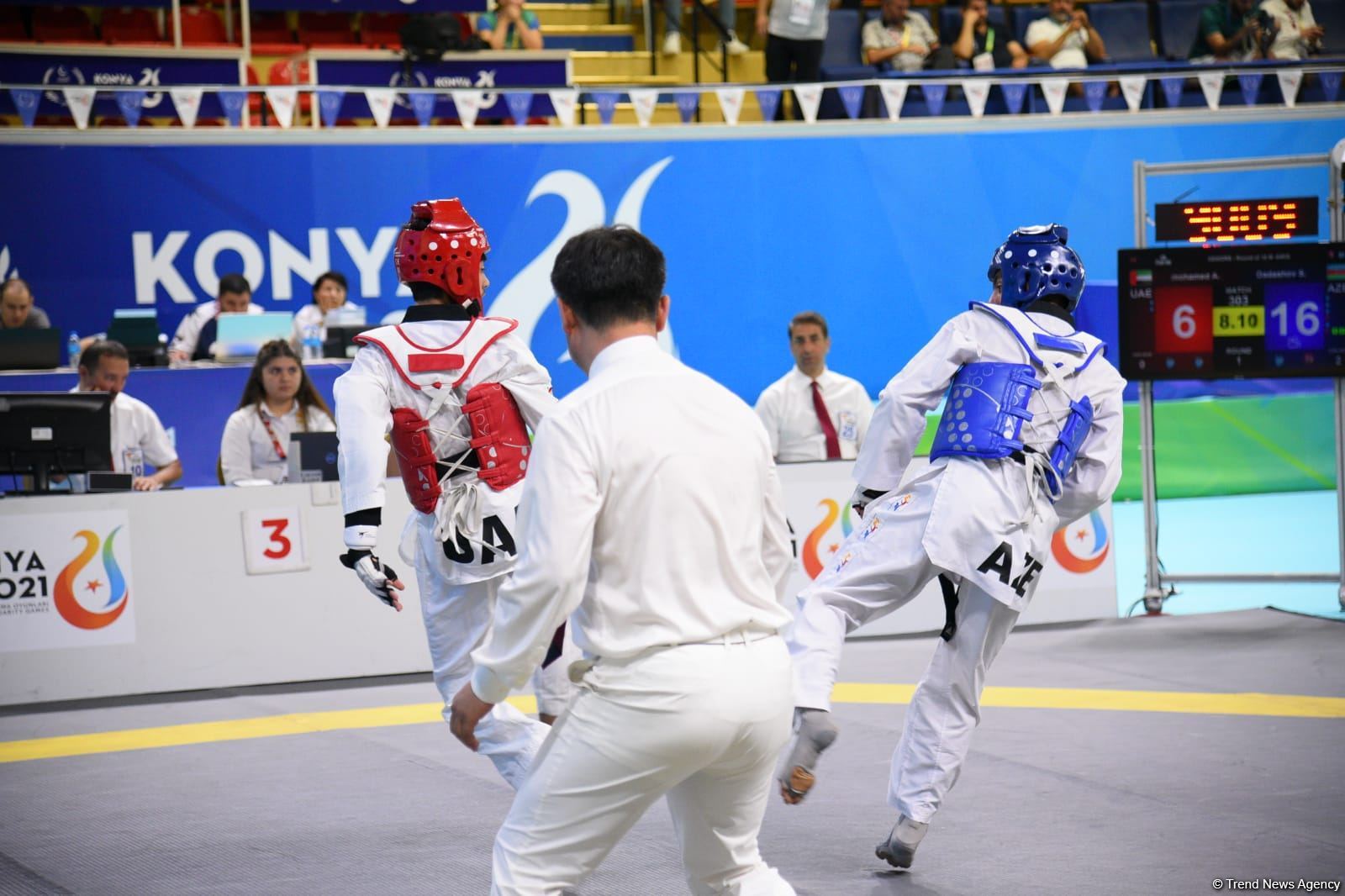 İslam Həmrəyliyi Oyunlarında daha bir azərbaycanlı taekvondoçu ilk qələbəsini qazanıb (FOTO/VİDEO)
