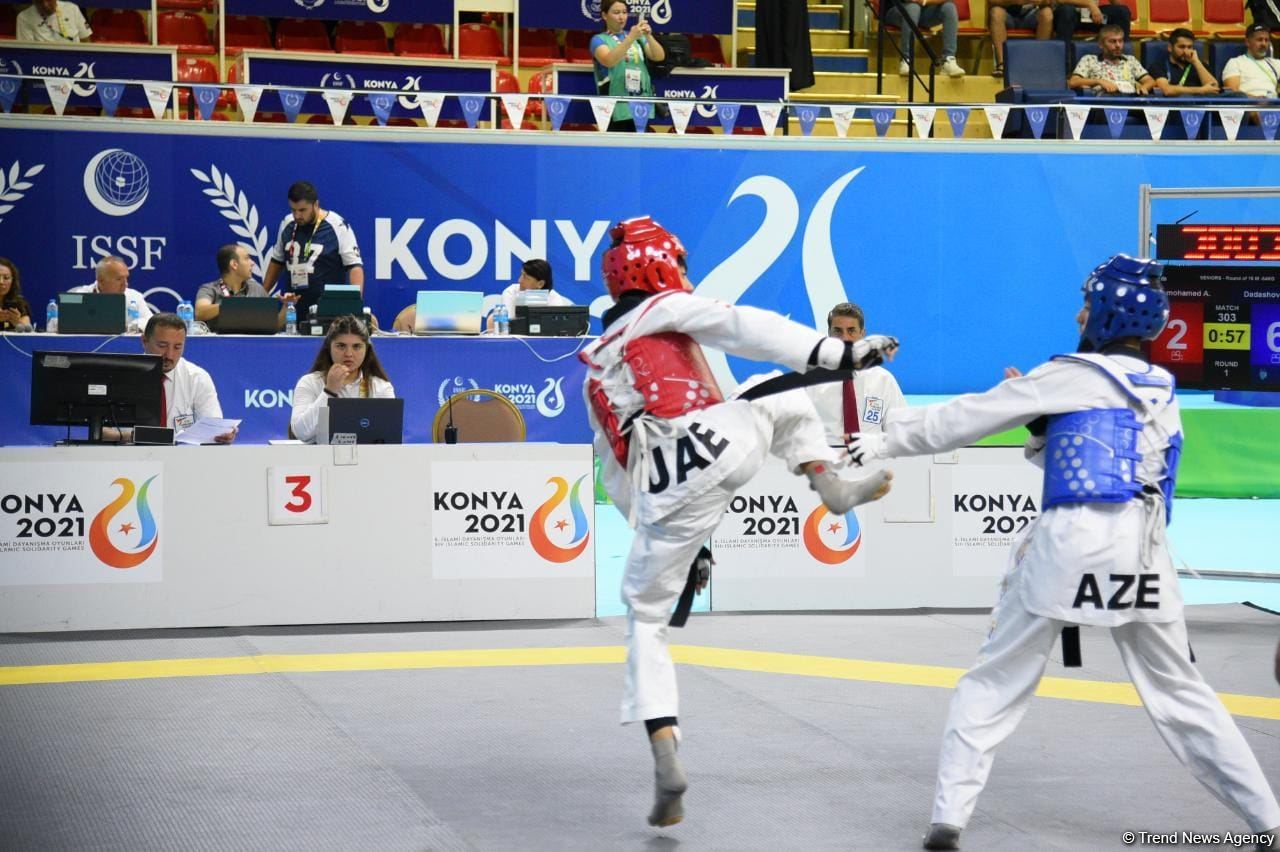 İslam Həmrəyliyi Oyunlarında daha bir azərbaycanlı taekvondoçu ilk qələbəsini qazanıb (FOTO/VİDEO)