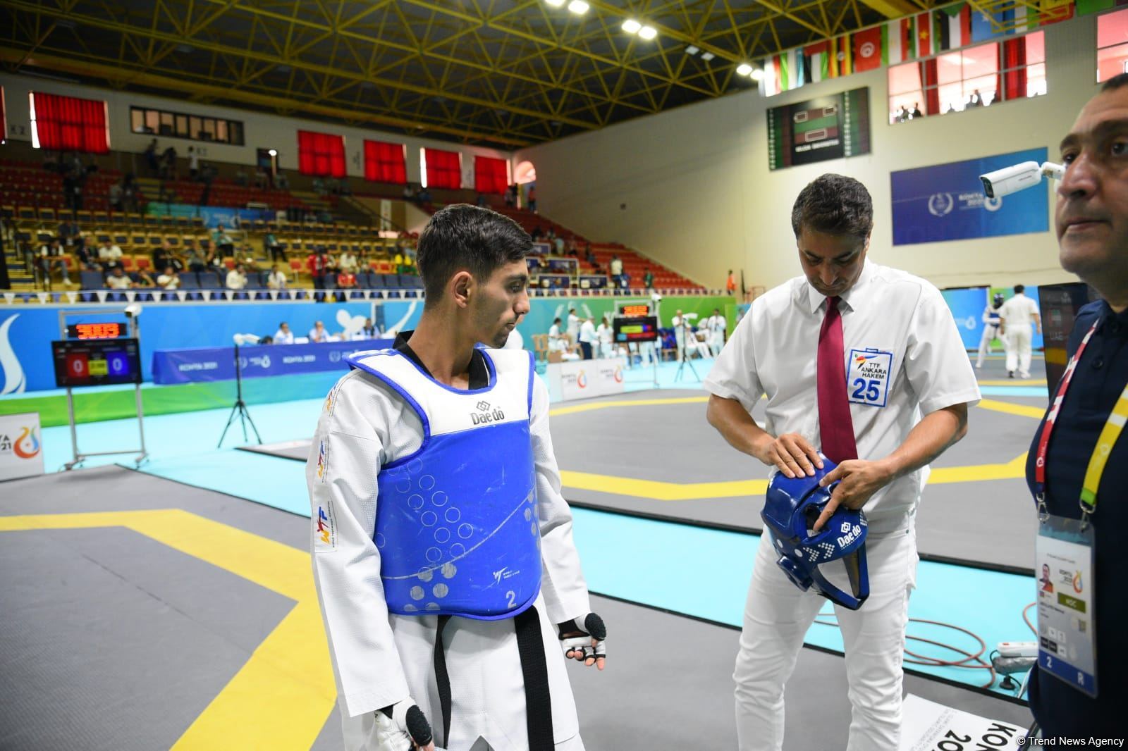 İslam Həmrəyliyi Oyunlarında daha bir azərbaycanlı taekvondoçu ilk qələbəsini qazanıb (FOTO/VİDEO)