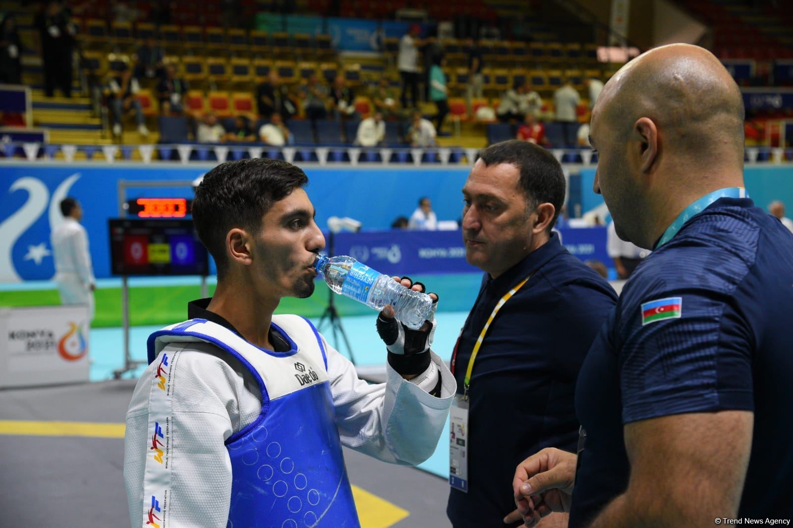 İslam Həmrəyliyi Oyunlarında daha bir azərbaycanlı taekvondoçu ilk qələbəsini qazanıb (FOTO/VİDEO)