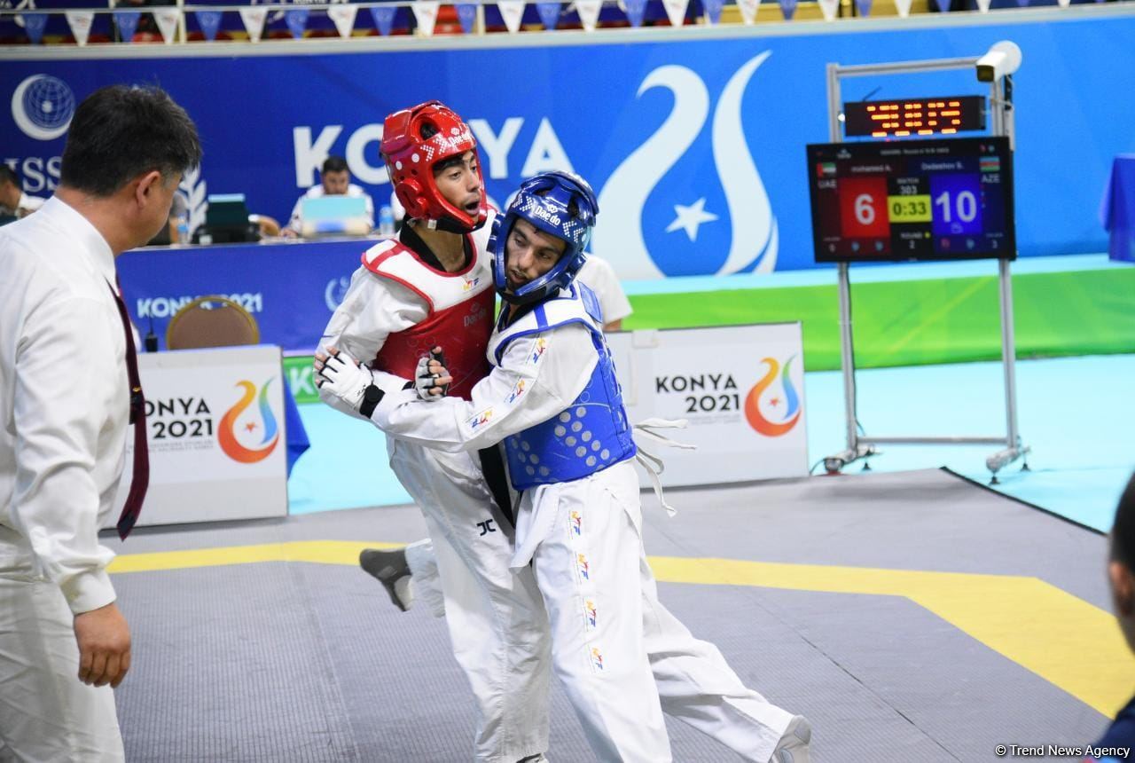 İslam Həmrəyliyi Oyunlarında daha bir azərbaycanlı taekvondoçu ilk qələbəsini qazanıb (FOTO/VİDEO)