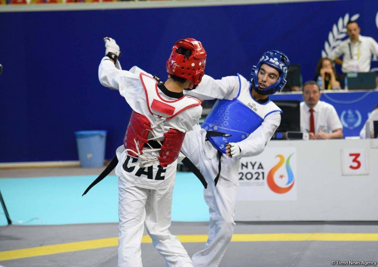 İslam Həmrəyliyi Oyunlarında daha bir azərbaycanlı taekvondoçu ilk qələbəsini qazanıb (FOTO/VİDEO)