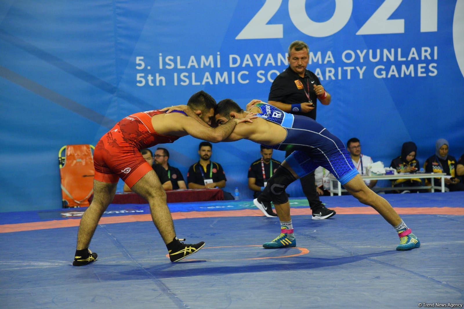 Azərbaycanın daha bir sərbəst güləşçisi İslamiadanın qalibi oldu (FOTO)