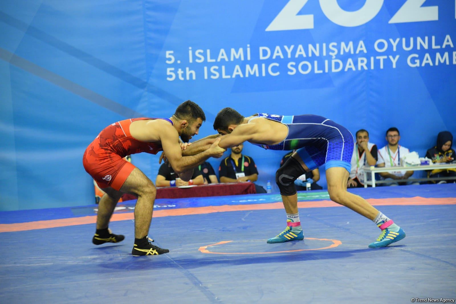 Azərbaycanın daha bir sərbəst güləşçisi İslamiadanın qalibi oldu (FOTO)