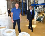 Prezident İlham Əliyev “Ağsu Aqropark”ın fəaliyyəti ilə tanış olub (FOTO/VİDEO) (YENİLƏNİB)