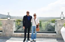 Prezident İlham Əliyev və Birinci xanım Mehriban Əliyeva İsmayıllıda “Basqal Resort & Spa” otelinin açılışında iştirak ediblər (YENİLƏNİB) (FOTO/VİDEO)