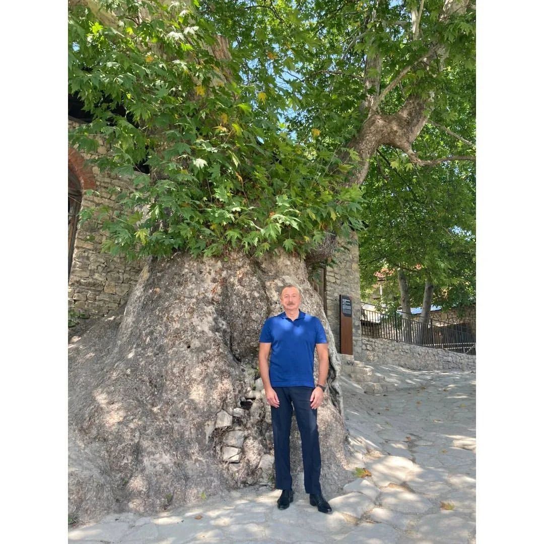 Birinci vitse-prezident Mehriban Əliyeva Prezident İlham Əliyevlə Basqal qəsəbəsinə səfərdən görüntülər paylaşıb (FOTO)