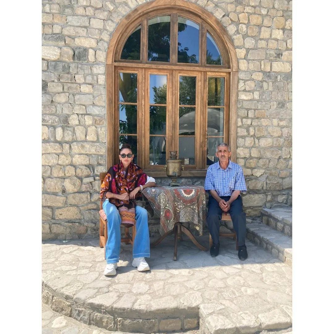 Birinci vitse-prezident Mehriban Əliyeva Prezident İlham Əliyevlə Basqal qəsəbəsinə səfərdən görüntülər paylaşıb (FOTO)