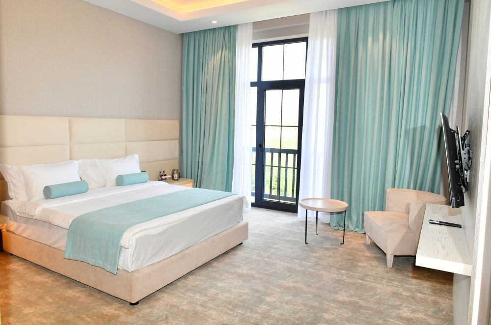 Prezident İlham Əliyev və Birinci xanım Mehriban Əliyeva İsmayıllıda “Basqal Resort & Spa” otelinin açılışında iştirak ediblər (YENİLƏNİB) (FOTO/VİDEO)