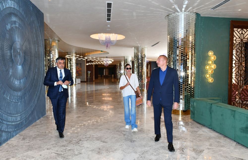 Prezident İlham Əliyev və Birinci xanım Mehriban Əliyeva İsmayıllıda “Basqal Resort & Spa” otelinin açılışında iştirak ediblər (YENİLƏNİB) (FOTO/VİDEO)