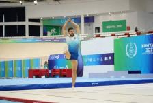 Azərbaycan gimnastları İslam Həmrəyliyi Oyunlarında finala yüksəliblər (FOTO)