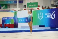 Azərbaycan gimnastları İslam Həmrəyliyi Oyunlarında finala yüksəliblər (FOTO)