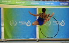 Azərbaycan gimnastları İslam Həmrəyliyi Oyunlarında (FOTO)