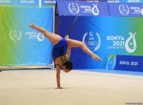 Azərbaycan gimnastları İslam Həmrəyliyi Oyunlarında (FOTO)