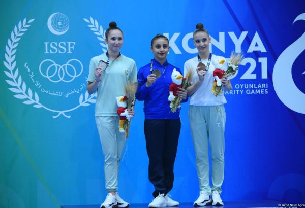İslamiadada bədii gimnastika: Azərbaycan idmançılarının mükafatları (FOTO)