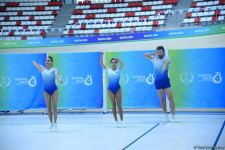 Azərbaycan gimnastlarından ibarət üçlük İslamiadanın gümüş müdalını qazanıb (FOTO)