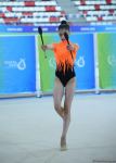 Zöhrə Ağamirova gürzlərlə hərəkətlərdə qızıl medal qazanıb (FOTO)