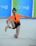 Zöhrə Ağamirova gürzlərlə hərəkətlərdə qızıl medal qazanıb (FOTO)