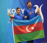 İslamiadada aerobika gimnastikası: Azərbaycan idmançılarından beş medal (FOTO)