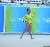 Zöhrə Ağamirova gürzlərlə hərəkətlərdə qızıl medal qazanıb (FOTO)