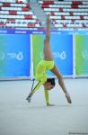 Zöhrə Ağamirova gürzlərlə hərəkətlərdə qızıl medal qazanıb (FOTO)