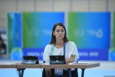 Azərbaycan gimnastı Zöhrə Ağamirova halqa ilə hərəkətlərdə gümüş medal qazanıb (FOTO)