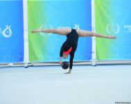 Zöhrə Ağamirova topla hərəkətlərdə bürünc medal qazanıb (FOTO)