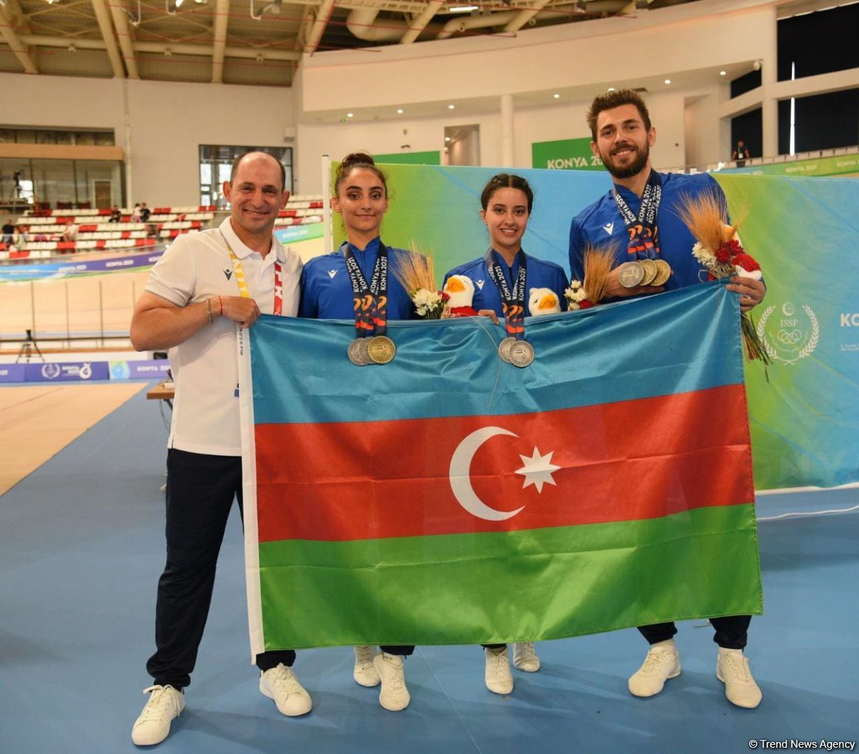 İslamiadada aerobika gimnastikası: Azərbaycan idmançılarından beş medal (FOTO)