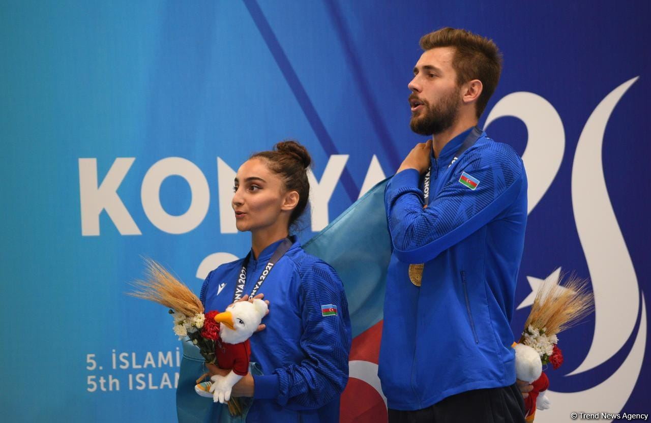İslamiadada aerobika gimnastikası: Azərbaycan idmançılarından beş medal (FOTO)