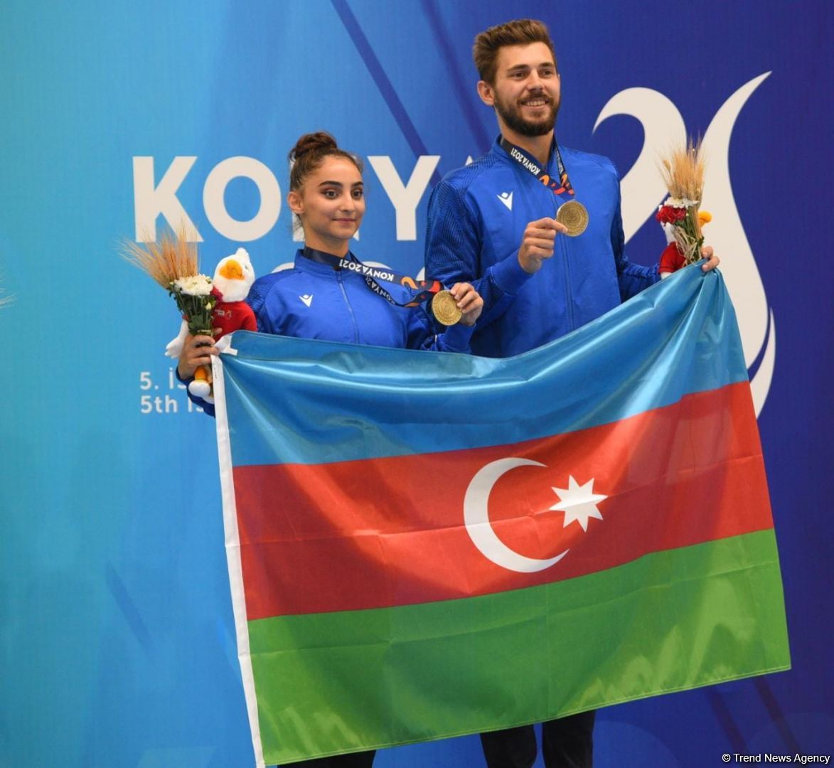 İslamiadada aerobika gimnastikası: Azərbaycan idmançılarından beş medal (FOTO)