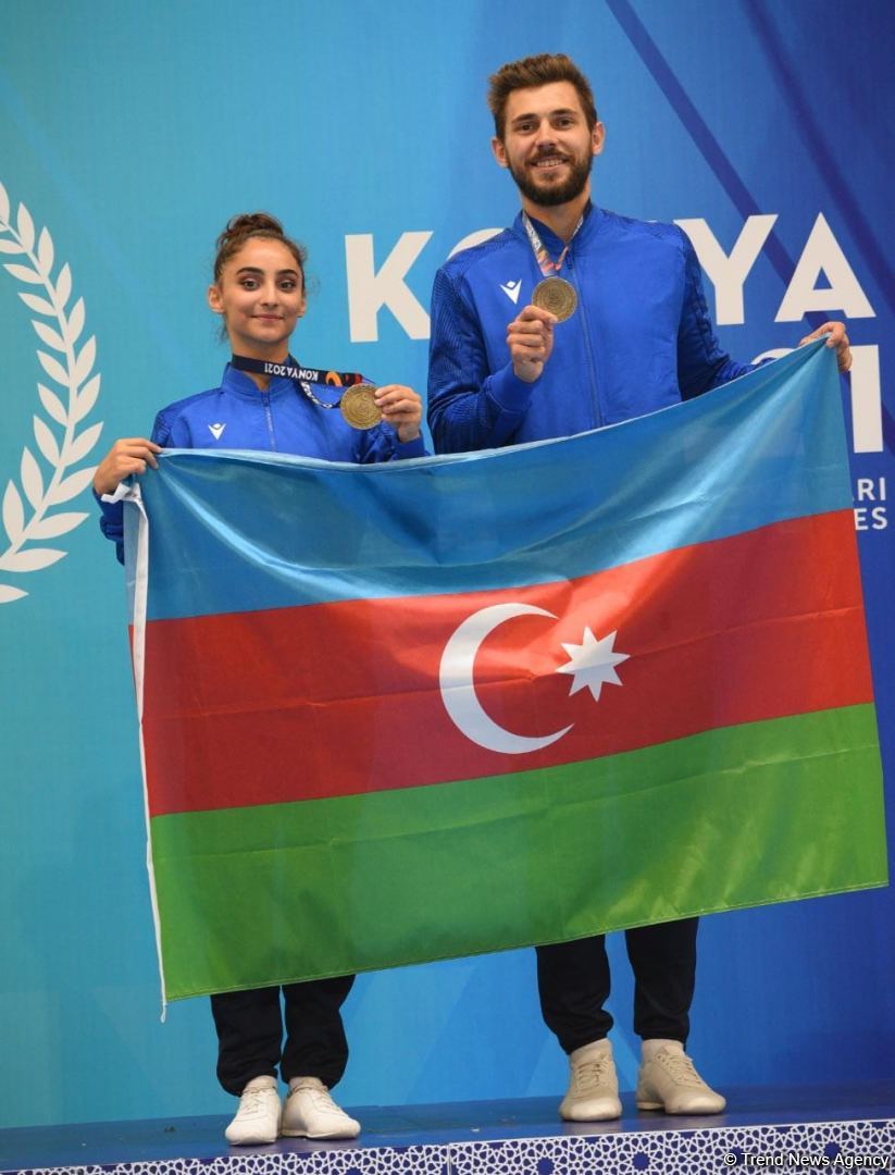 İslamiadada aerobika gimnastikası: Azərbaycan idmançılarından beş medal (FOTO)