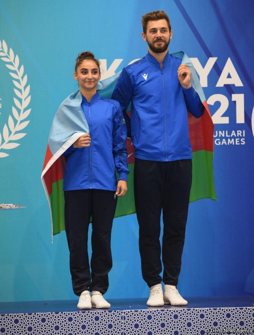 İslamiadada aerobika gimnastikası: Azərbaycan idmançılarından beş medal (FOTO)