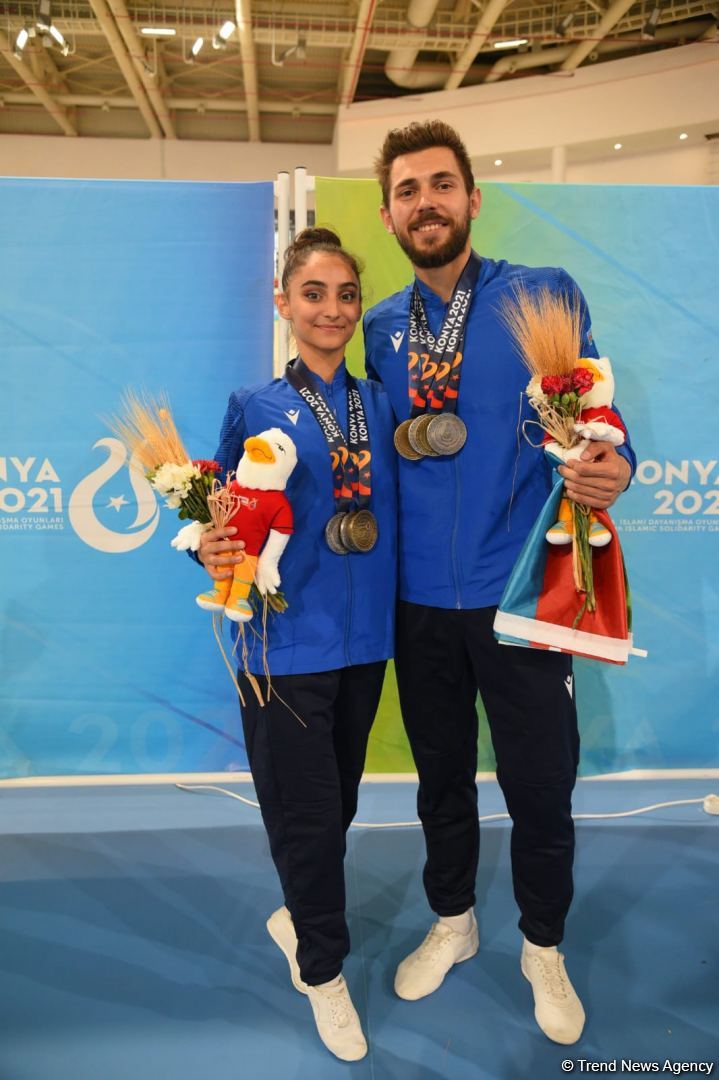 İslamiadada aerobika gimnastikası: Azərbaycan idmançılarından beş medal (FOTO)