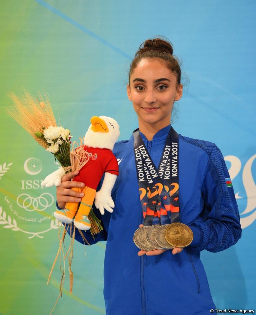 İslamiadada aerobika gimnastikası: Azərbaycan idmançılarından beş medal (FOTO)