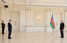 Prezident İlham Əliyev Almaniyanın Azərbaycanda yeni təyin olunan səfirinin etimadnaməsini qəbul edib (FOTO/VİDEO) (YENİLƏNİB)