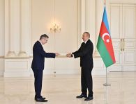 Prezident İlham Əliyev Almaniyanın Azərbaycanda yeni təyin olunan səfirinin etimadnaməsini qəbul edib (FOTO/VİDEO) (YENİLƏNİB)