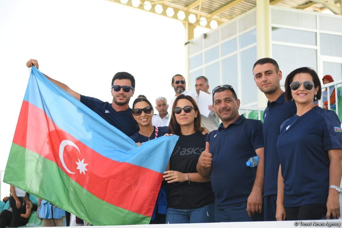 Azərbaycan idmançıları İslamiadada stend atıcılığı yarışlarında qızıl medal qazanıblar (FOTO)