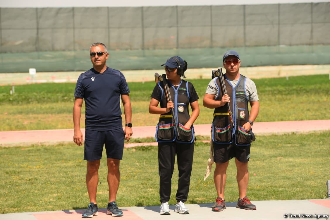 Azərbaycan idmançıları İslamiadada stend atıcılığı yarışlarında qızıl medal qazanıblar (FOTO)