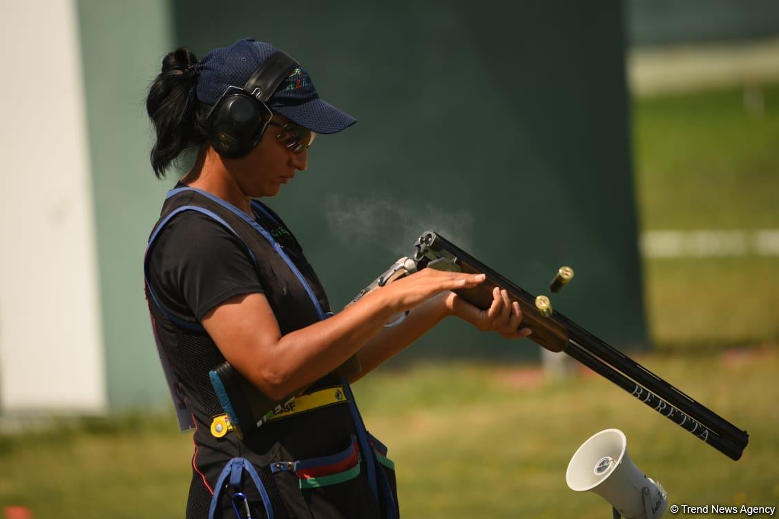 Azərbaycan idmançıları İslamiadada stend atıcılığı yarışlarında qızıl medal qazanıblar (FOTO)